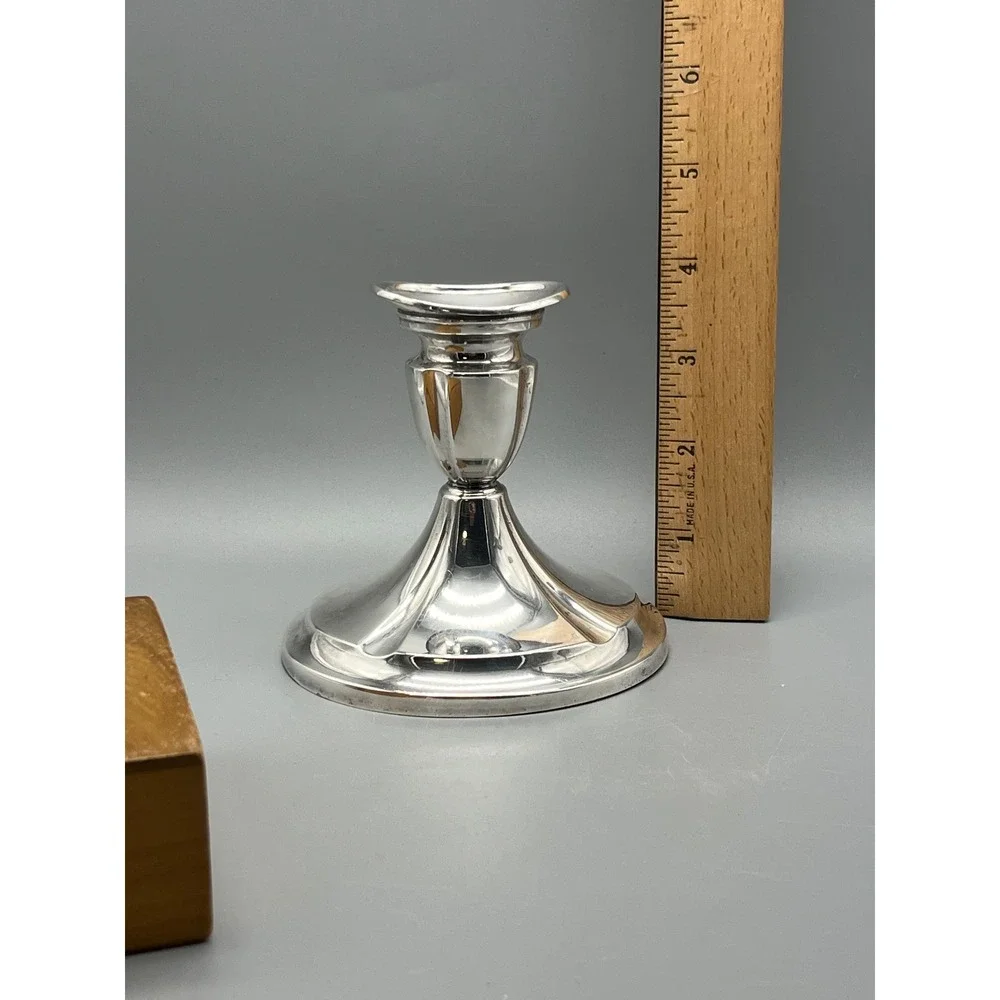 Vintage Silver Plated Denmark‎ Dansk? candle holder